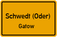 Kleiner Gartenweg in Schwedt (Oder)Gatow