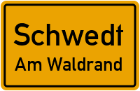 Goethering in SchwedtAm Waldrand