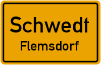 Flemsdorfer Dorfstraße in 16303 Schwedt (Flemsdorf)