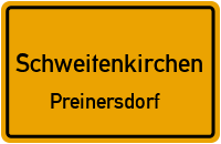 Alter Kirchweg in SchweitenkirchenPreinersdorf