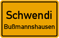 Bräuhausweg in SchwendiBußmannshausen
