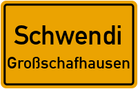 Kleinschafhauser Straße in SchwendiGroßschafhausen