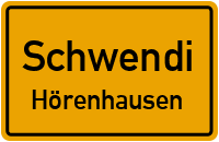 Bergergasse in 88477 Schwendi (Hörenhausen)