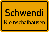 Kirchenweg in SchwendiKleinschafhausen