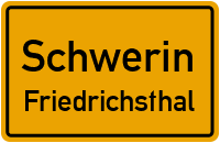 Straßenverzeichnis Schwerin Friedrichsthal