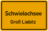 Goyatzer Straße in SchwielochseeGroß Liebitz