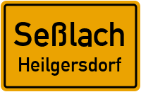 Straßen in Seßlach Heilgersdorf