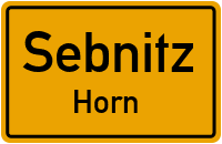 Am Bahndamm in SebnitzHorn