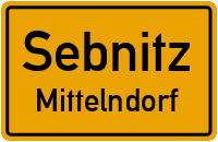 Obere Straße in SebnitzMittelndorf