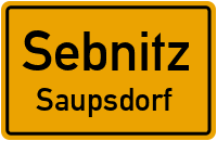 Schulweg in SebnitzSaupsdorf