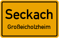 Seckacher Straße in 74743 Seckach (Großeicholzheim)