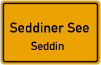 Gartenstraße in Seddiner SeeSeddin