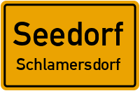 Segeberger Straße in SeedorfSchlamersdorf