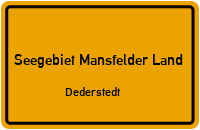 Burgsdorfer Weg in 06317 Seegebiet Mansfelder Land (Dederstedt)