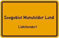 Unterrißdorfer Straße in Seegebiet Mansfelder LandLüttchendorf