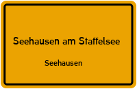 Seeblickweg in 82418 Seehausen am Staffelsee (Seehausen)