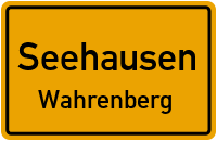Straßen in Seehausen Wahrenberg