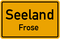 Mittelstraße in SeelandFrose
