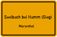 Klosterpforte in Seelbach bei Hamm (Sieg)Marienthal