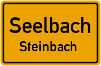 Steinbachstraße in SeelbachSteinbach