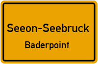 Straßen in Seeon-Seebruck Baderpoint