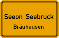 Straßen in Seeon-Seebruck Bräuhausen