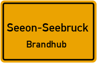 Straßen in Seeon-Seebruck Brandhub