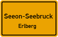Straßen in Seeon-Seebruck Erlberg