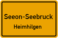 Straßen in Seeon-Seebruck Heimhilgen