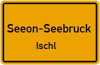 Straßen in Seeon-Seebruck Ischl