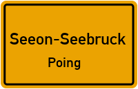 Poing in Seeon-SeebruckPoing