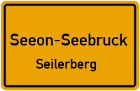 Straßen in Seeon-Seebruck Seilerberg