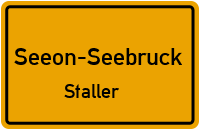 Straßen in Seeon-Seebruck Staller