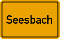 City Sign Seesbach