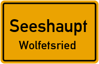Straßenverzeichnis Seeshaupt Wolfetsried