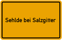 City Sign Sehlde bei Salzgitter