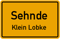 Wegstraße in SehndeKlein Lobke