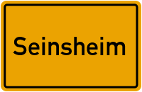 City Sign Seinsheim