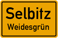 Selbitztalstraße in SelbitzWeidesgrün