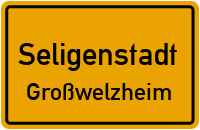 Grabenstraße in SeligenstadtGroßwelzheim