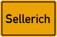 Ortsschild von Gemeinde Sellerich in Rheinland-Pfalz