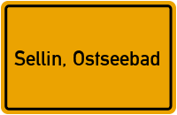 City Sign Sellin, Ostseebad