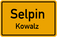 Waldweg in SelpinKowalz