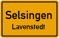 Schmale Straße in SelsingenLavenstedt
