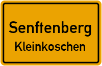 Kleinkoschener Dorfstraße in SenftenbergKleinkoschen