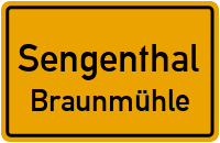Straßen in Sengenthal Braunmühle