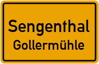 Straßen in Sengenthal Gollermühle