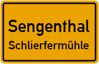 Straßenverzeichnis Sengenthal Schlierfermühle