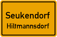 Kirchenweg in SeukendorfHiltmannsdorf