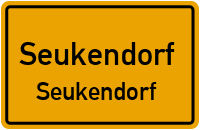 Tannenstraße in SeukendorfSeukendorf